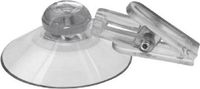 Vkf Renzel B.V. Ventouse avec pince de suspension - 20x - Silicone - 4 cm - Blanc