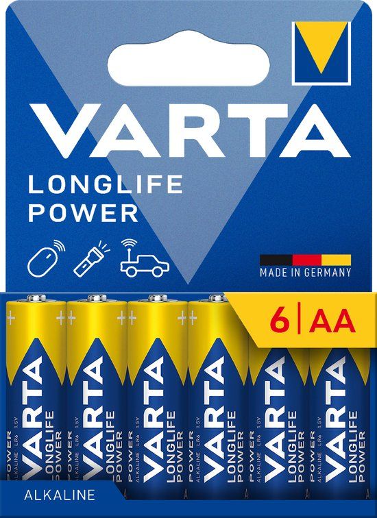 Varta Longlife Power AA 6 stuks