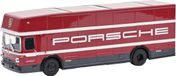 Schuco 452668000 H0 Vrachtwagen Mercedes Benz Raceautotransporter Porsche