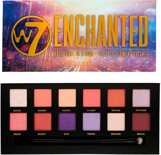 W7 Enchanted Brilliance In Bloom Pressed Pigment Palette