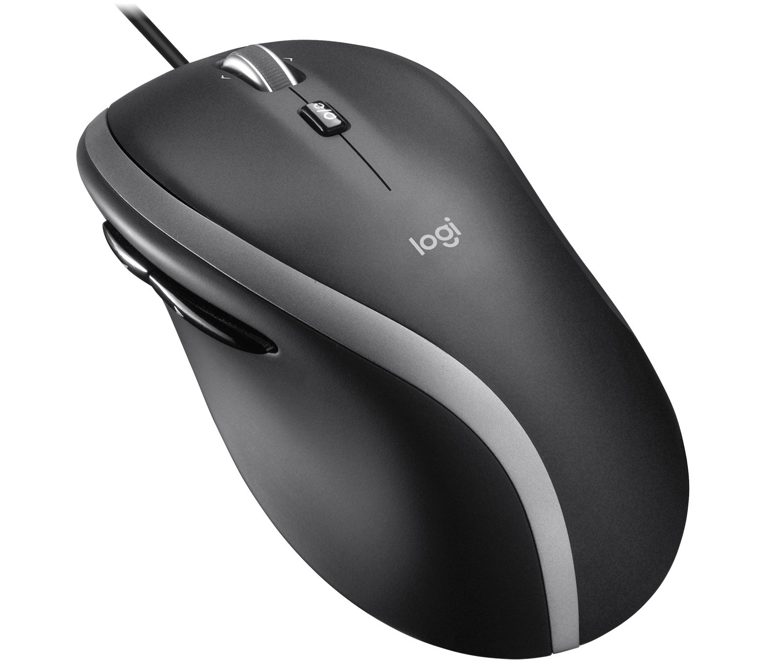 Logitech Advanced Corded M500s - Bedrade muis - Zwart