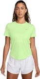 Nike Tempo Dri-FIT Hardloopshirt Korte Mouw Dames Geel Polyester M