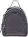 Coccinelle Malory Backpack Grained Leather Grafite Grijs
