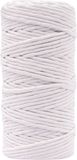Vaessen Creative Macrame Touw - Wit - 3mmx100m