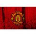 Manchester United Papier peint panoramique football - 408 cm x 255 cm