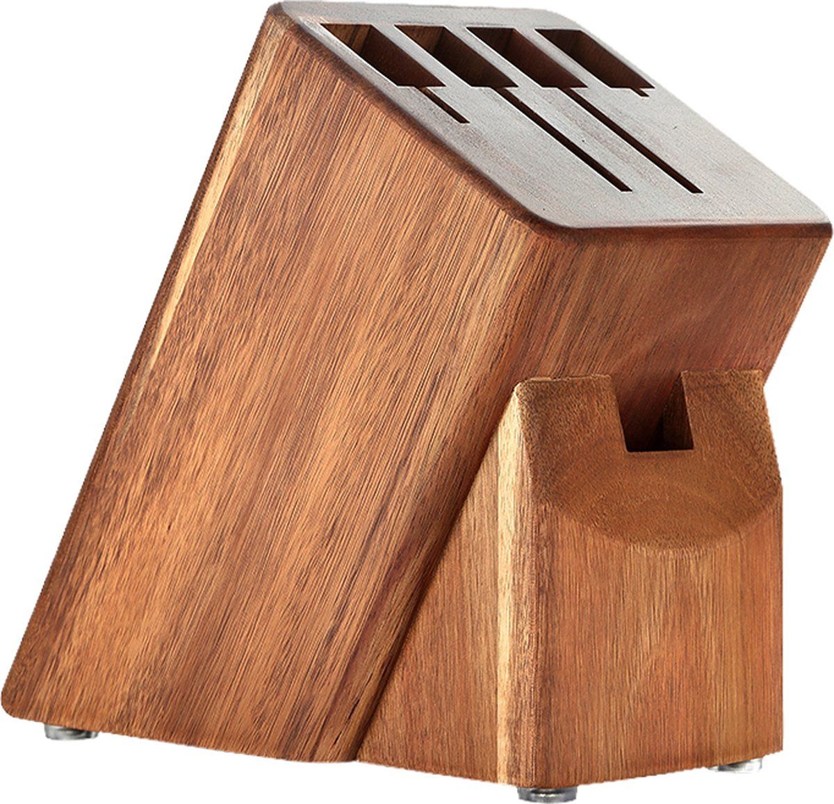 Xinzuo - Messenblok - Acaciahout - 5-delig - Zonder Messen