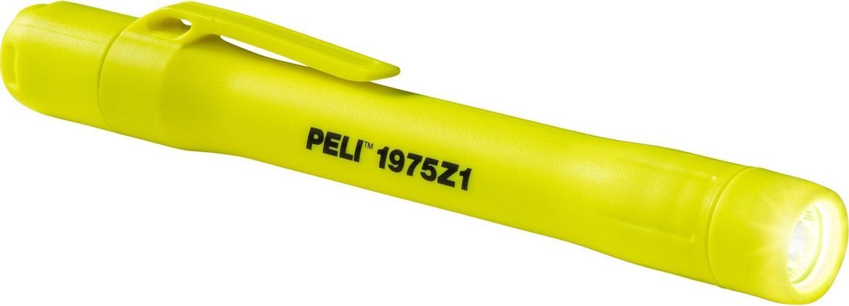 Peli 1975Z1 LED Zone 1 Penlamp Geel