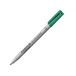 Staedtler Lumocolor 312 Universele Stift Niet-permanent Groen Beitelpunt 1-2.5mm