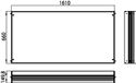 Emco 989700023 Cadre encastrable Prestige 00023