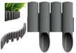 Cellfast Palisade Standard antraciet 25,5 cm x 2,3 m