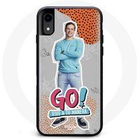 Maniacase Hoesje voor iPhone X Streef je dromen na Juanma Portolesi