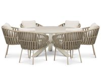 Coco Elara/Xento 150 cm dining tuinset 7-delig