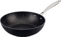 San Ignacio Wok 28x8.0 cm gesmeed aluminium zilver RVS