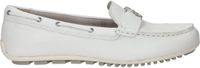 Tamaris - Dames - Loafers - Wit - Leer - Rubber - Maat 37
