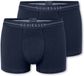 Schiesser 2PACK Shorts Cotton Flex Heren Onderbroek donkerblauw