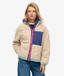 Superdry Damesfleece met sherpa capuchon vintage