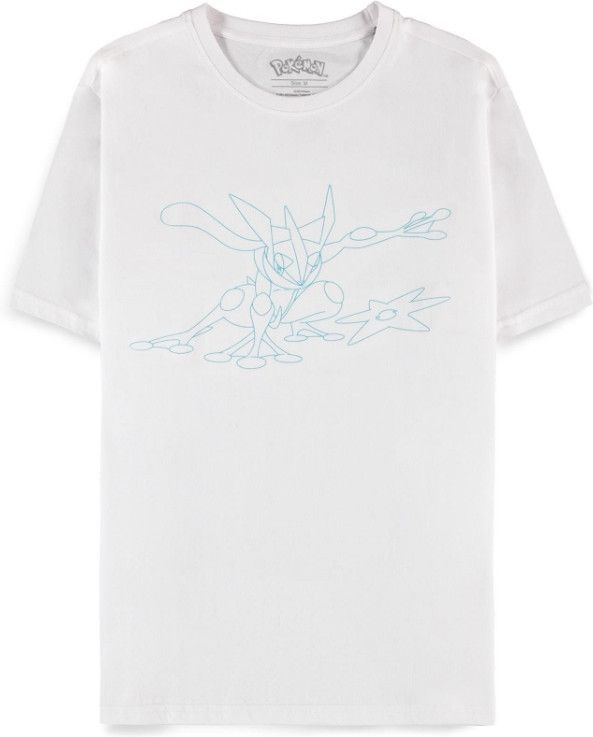 Difuzed Pokémon - Greninja - White Men's Short Sleeved T-shirt - 8718526383867