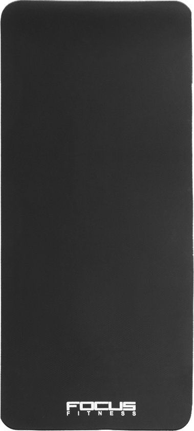 Focus Fitness Beschermmat - Vloermat - 200 x 90 cm - Zwart