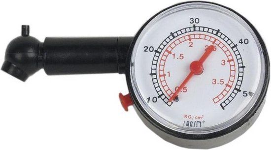 Brüder Mannesmann M 054-T Bandenspanningsmeter 0 tot 3.9 bar