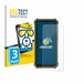BROTECT Screenprotector 3 Stuks voor Ulefone RugKing 3 Pro Beschermglas transparant