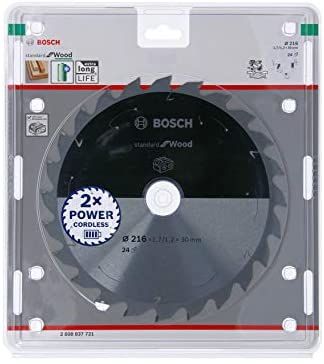 Bosch Cirkelzaagblad - 21.6 cm - 24 tanden - Hardmetaal - 1 stuk