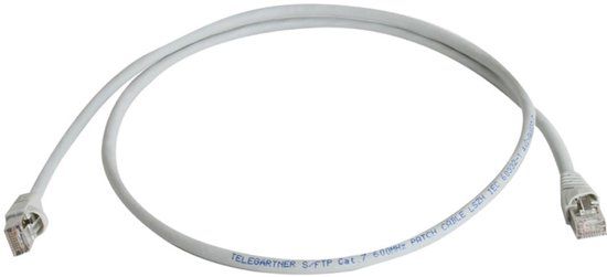 Telegärtner Karl Gärtner Telegärtner netwerkpatchkabel Cat.6A S-FTP 1,5m groen