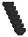 Next Set van 7 slips met hoog katoengehalte - Zwart