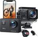 Caméra d'action 4K 30fps - 20MP - Wi-Fi - 40 m étanche - EIS - 170° grand angle