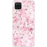 Samsung Galaxy A12 5G Sakura Bedrukt siliconen hoesje