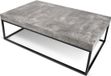 TemaHome Salontafel Petra 120x75 industrieel - betonlook