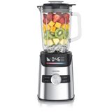 Arendo mixeur plongeant, puissant mélangeur, 1400 W, 1,7 litre bol en verre, 6 vitesses, 3 programmes automatiques, fonction pulse, écran LED, lames en acier inoxydable, fabricant de smoothies