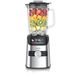 Arendo mixeur plongeant, puissant mélangeur, 1400 W, 1,7 litre bol en verre, 6 vitesses, 3 programmes automatiques, fonction pulse, écran LED, lames en acier inoxydable, fabricant de smoothies