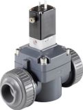 Bürkert Burkert 25mm PVC 24VDC Magneetventiel 0142 42045