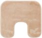 Gözze Premium Antislip Badmat met Uitsparing, RIO, 100% Microvezel, Zand, 50 x 45 cm