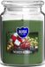 Aegis Aura Grote Geurkaars Winterboom Glas 100u 500g Groen