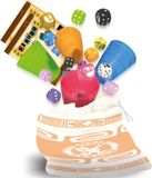 Asmodee Perudo Jumbo Pack Dobbelspel