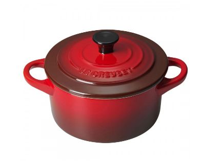 Le Creuset Mini Cocotte - 0.25L Stoneware Round Casserole - Red