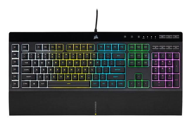 Corsair K55 RGB PRO Gaming Toetsenbord - QWERTY US - Zwart