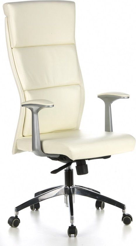 HJH OFFICE Monza 10 - Bureaustoel - Echt leder - Bruin / camel