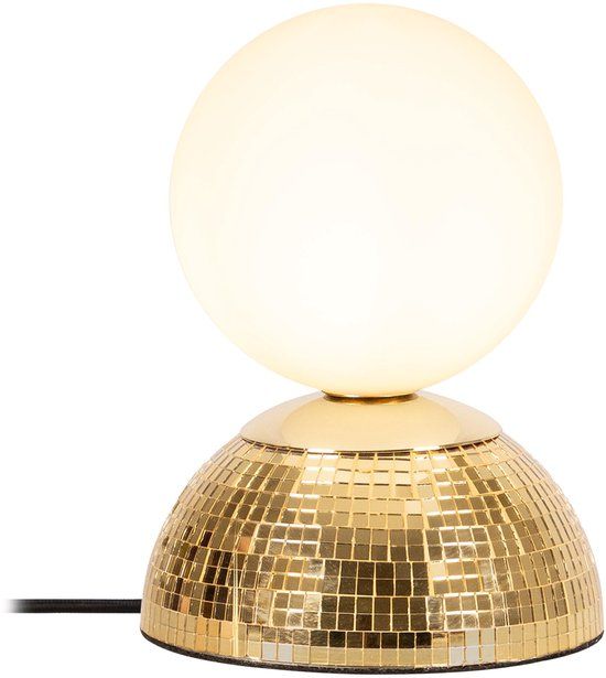 Lucide GLITZER - Tafellamp - Ø 14 cm - 1xG9 - Goud