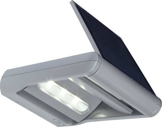 GreenBlue Solar LED wand lamp met schemeringssensor 12W GB131 Waterdicht