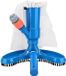 Wan GmbH Aspirateur de piscine - Tête de nettoyage pour étang - Entretien de piscine - Conception légère - 25 cm - Bleu