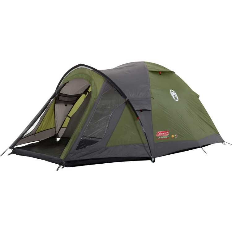 Coleman Darwin 3 Plus Koepeltent - 3 persoons - Groen