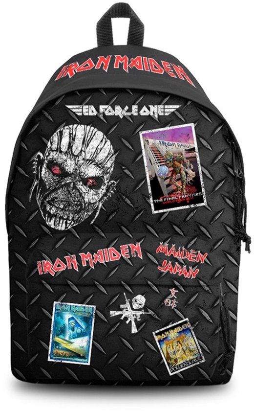 Iron Maiden Tour Unisex Rugtas - Neutraal - Standard
