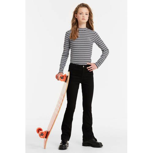 Anytime flared jeans zwart