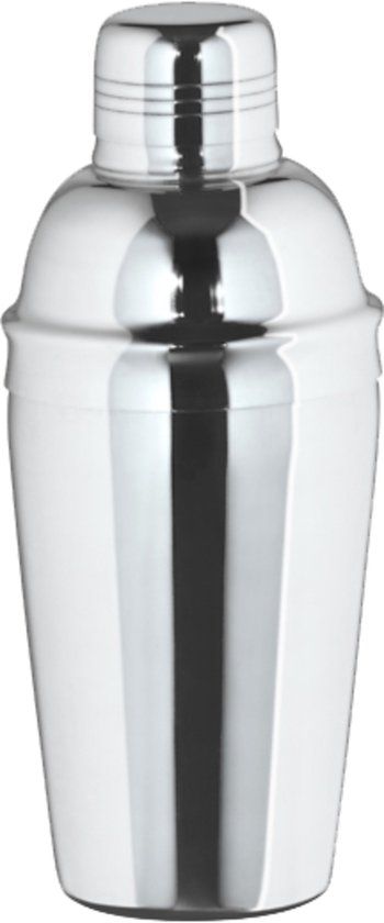 Bar Professional RVS cocktailshaker 3 delig 0.5L