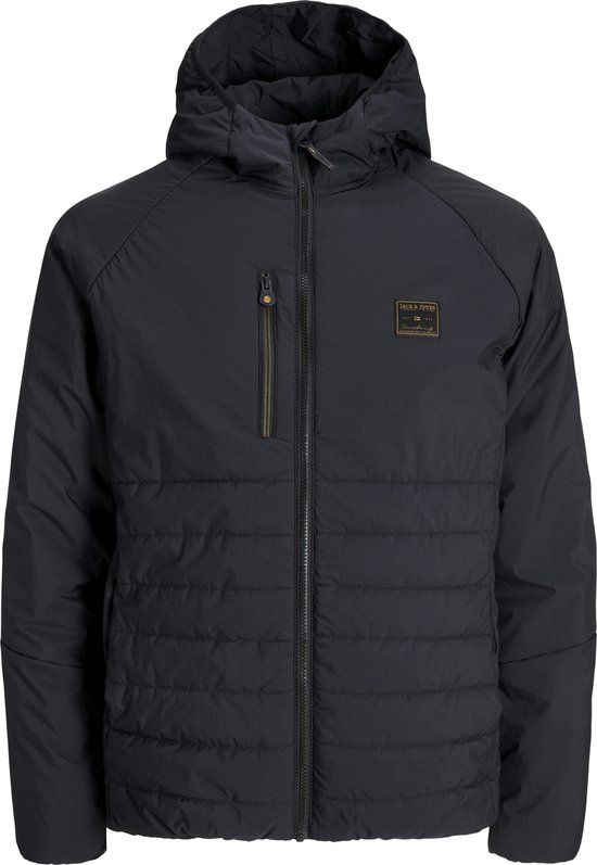 JACK&JONES JJFINN HYBRID JACKET Heren Jas Black S