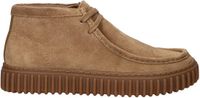 Clarks Torhill Hi Heren Veterschoenen - Suede - Bruin - Maat 46