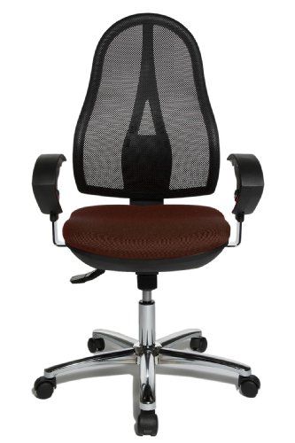Topstar Open Point SY Deluxe Ergonomische Bureaustoel - Donkerbruin