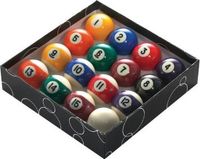PowerGlide Poolballen Set - Multicolor Hars 57,2 mm